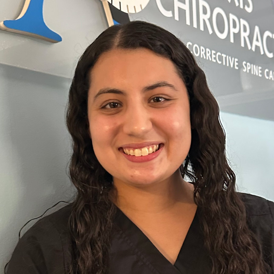 natalia-guardado-receptionist-axis-chiropractic Natalia Guardado, receptionist at Axis Chiropractic in Charleston, SC